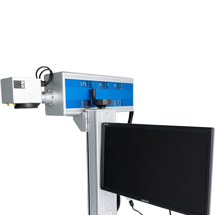 Лазерный маркировочный станок для металлического шкафа XH-C-20W 4