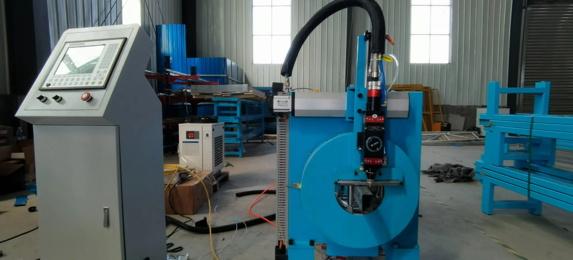 Лазерная трубная резка для квадратных и прямоугольных стальных труб 5