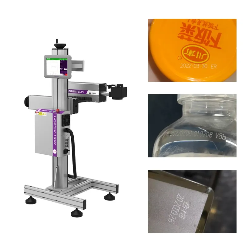 Лазерная машина для кодирования дат на пластиковых алюминиевых фольговых пакетах