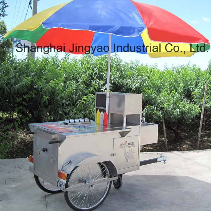 Мобильная тележка для еды с тепловой обработкой 6