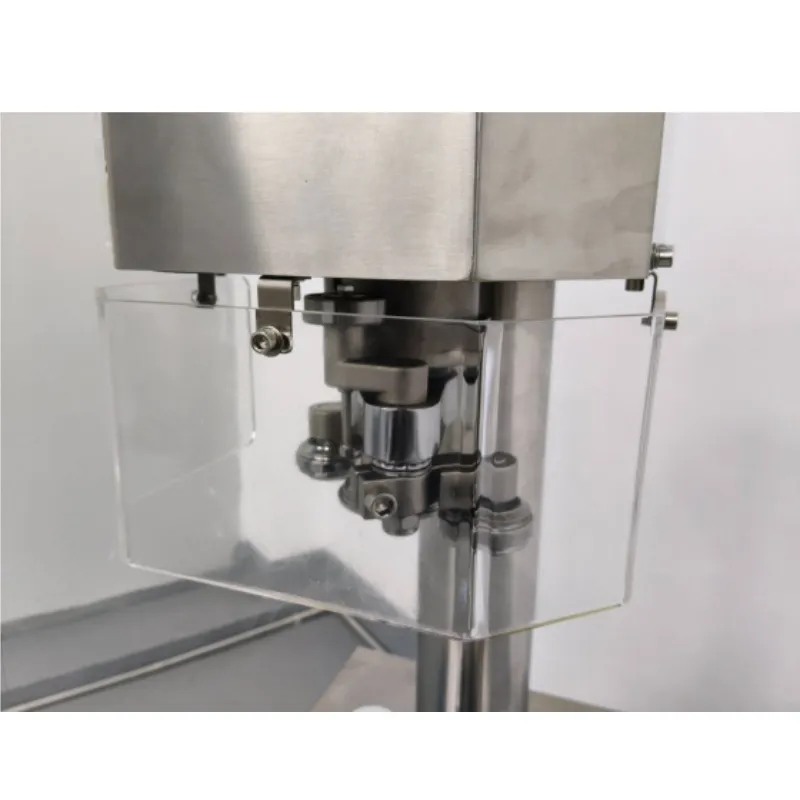 Полуавтоматическая машина для запечатывания банок 5