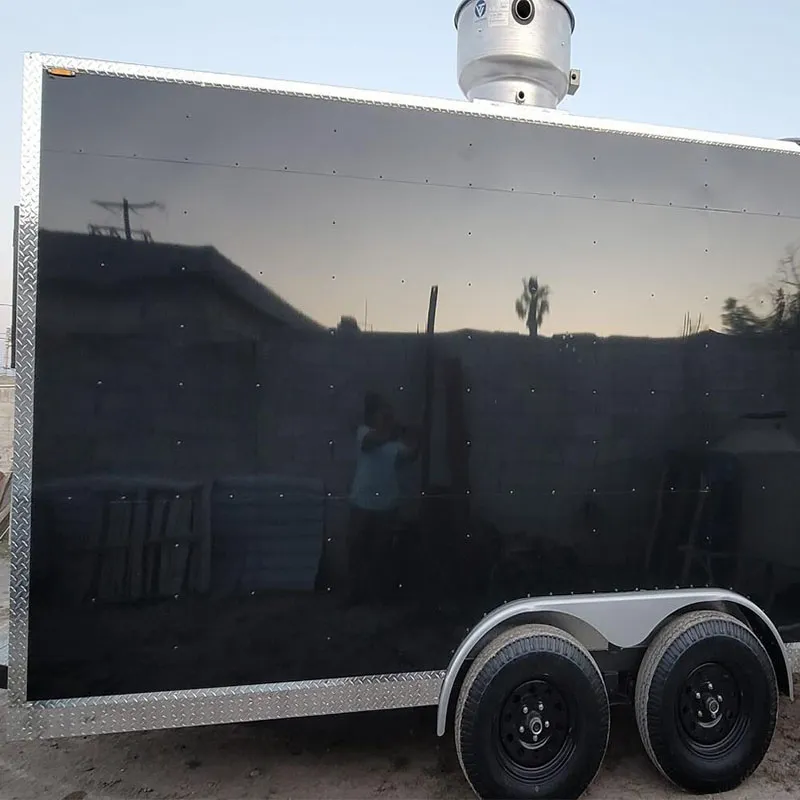 Мобильный фургон с едой из нержавеющей стали 2