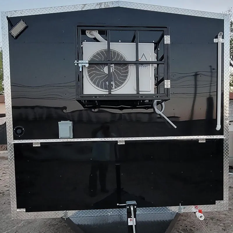 Мобильный фургон с едой из нержавеющей стали