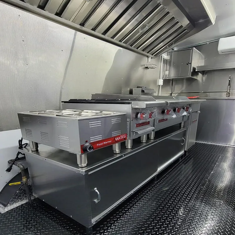 Мобильный фургон с едой из нержавеющей стали 5