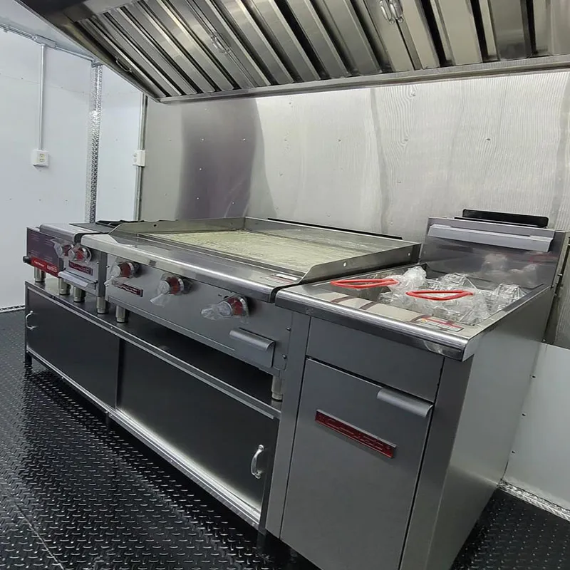 Мобильный фургон с едой из нержавеющей стали 6