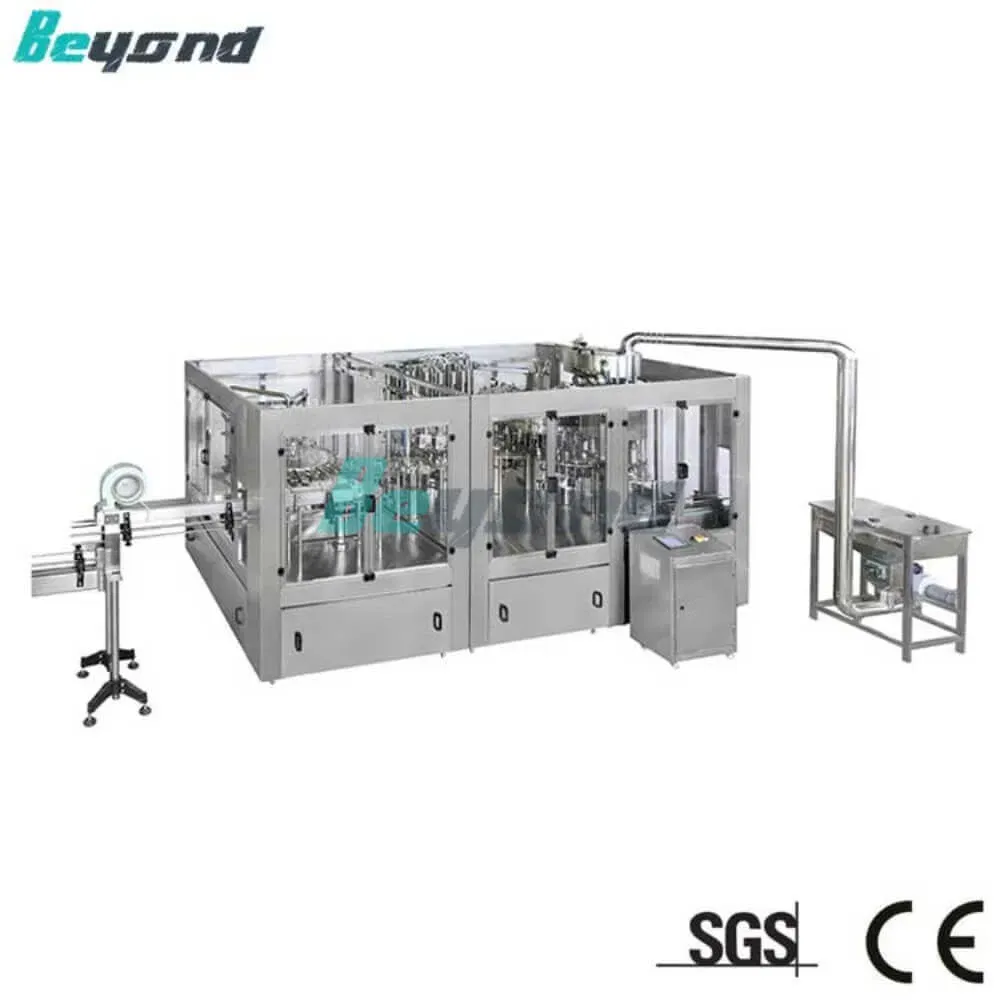 Полностью автоматизированная производственная линия для розлива газированных напитков и пива 4