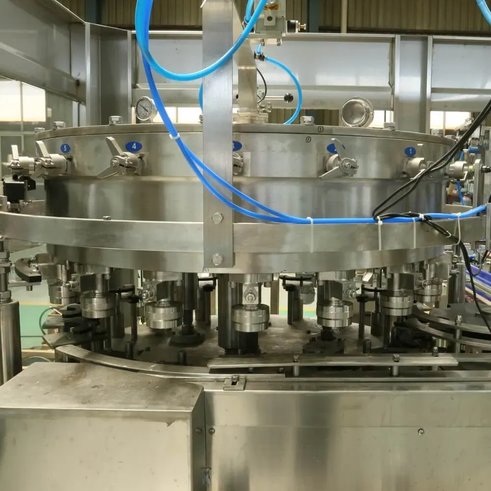 Полностью автоматизированная производственная линия для розлива газированных напитков и пива 2