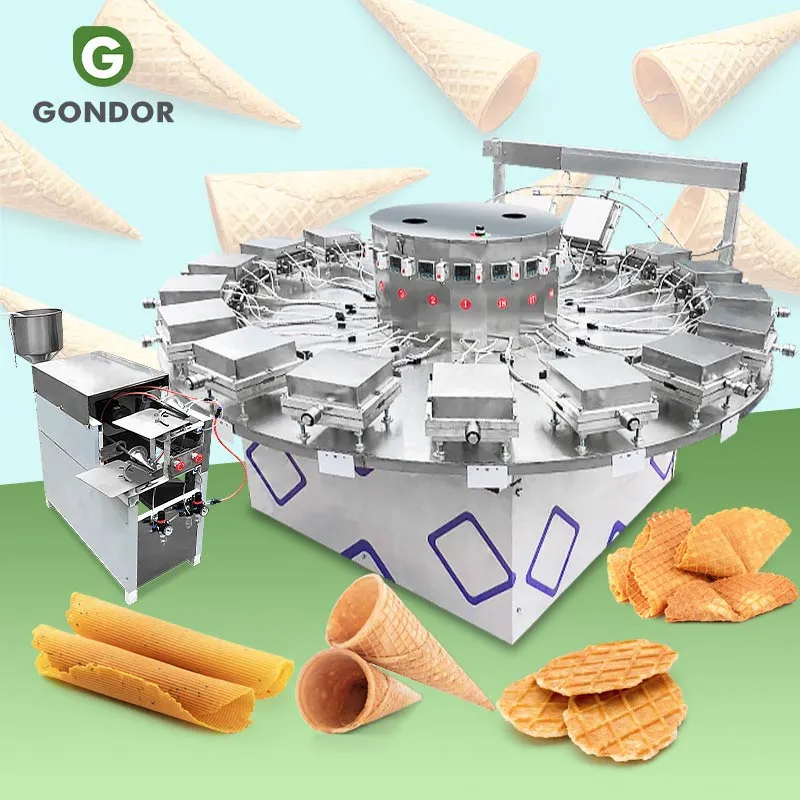 Автоматическая линия для производства сахарного печенья и вафельных конусов