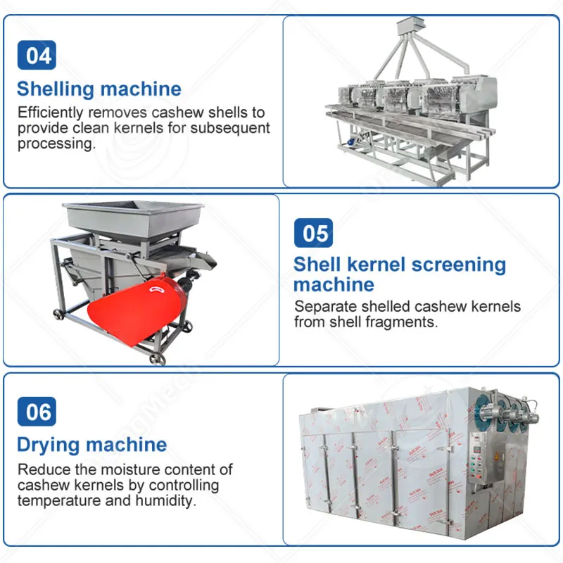 Автоматическая линия переработки кешью 3