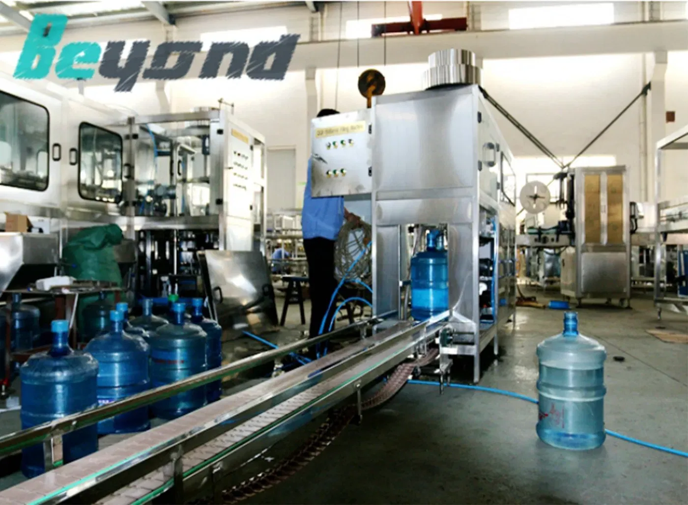 Полностью автоматическая машина для производства питьевой воды для линии розлива 5 Gallon 5