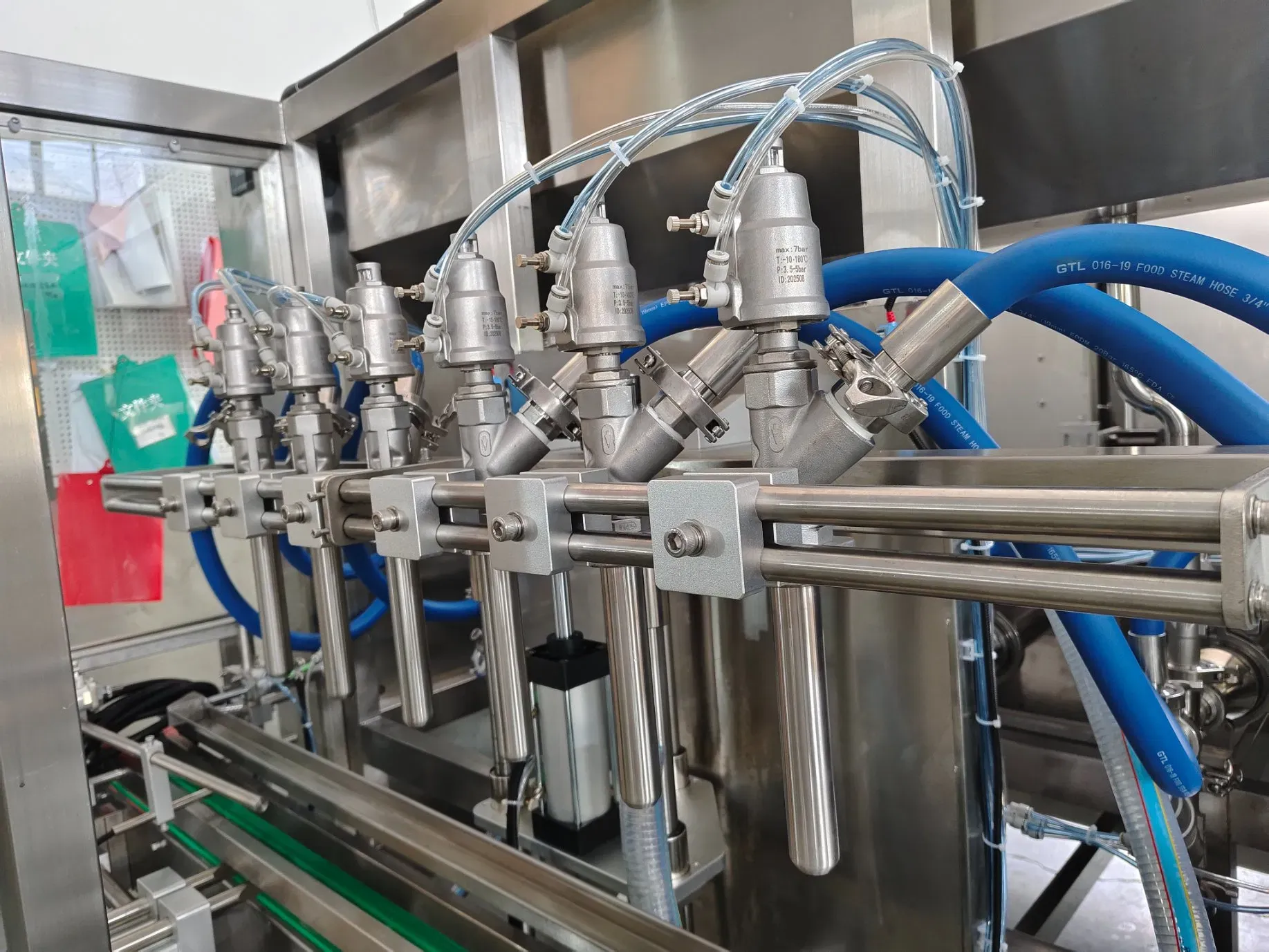 Автоматическая машина для заполнения сервопоршня для жидкостей 5