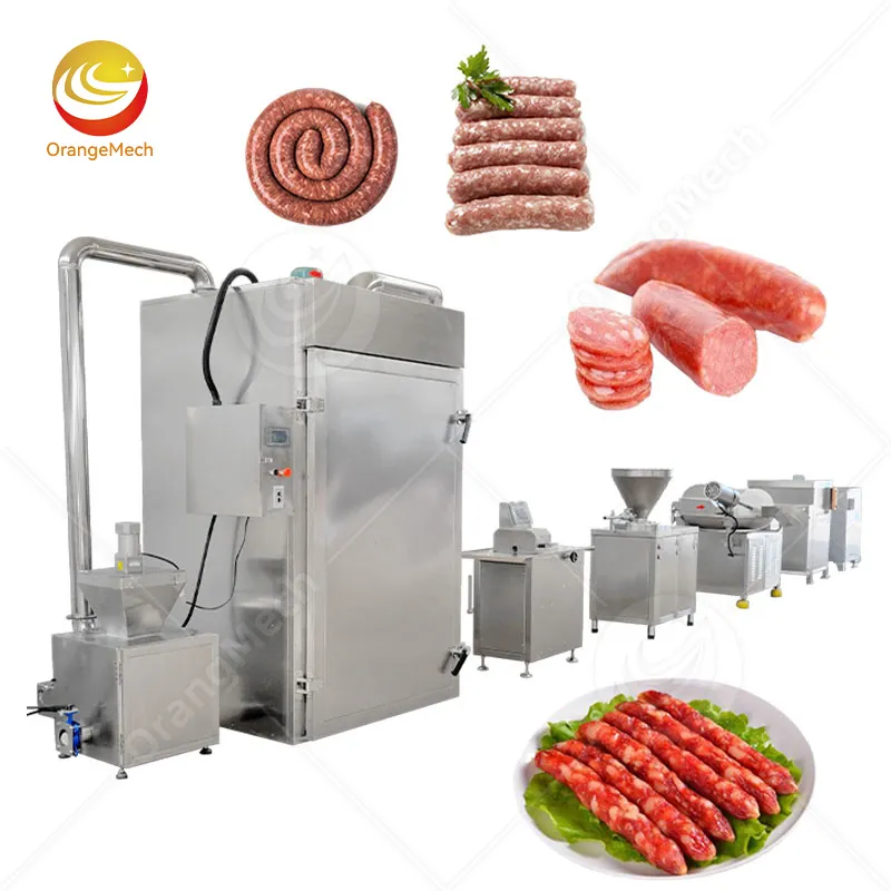 Автоматическая линия для производства колбасы салями малых масштабов