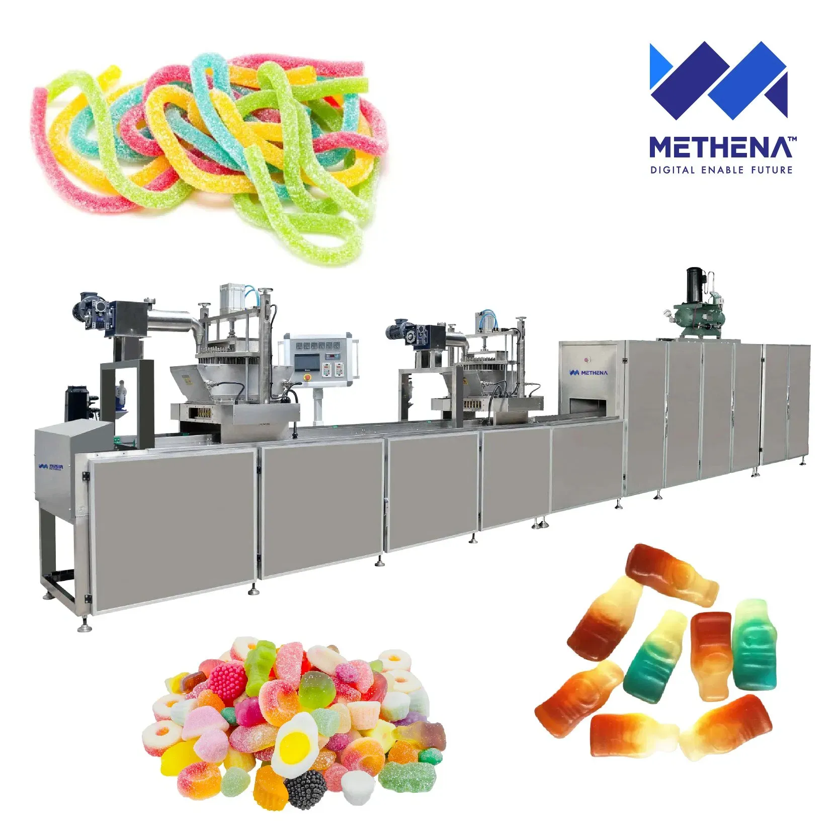 Автоматическая линия производства мягких конфет с начинкой из желе 3