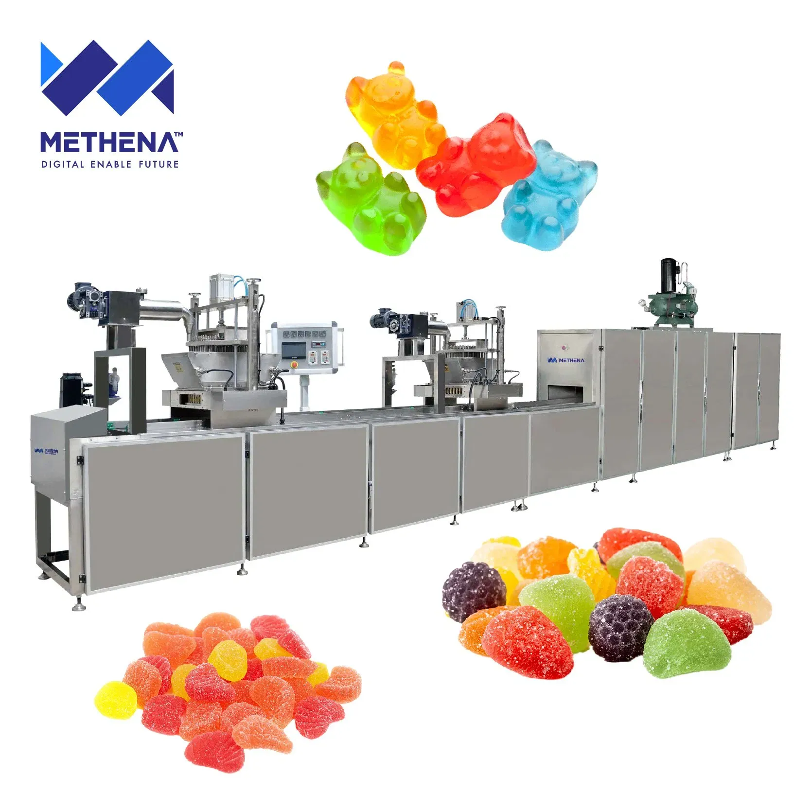 Автоматическая линия производства мягких конфет с начинкой из желе 4