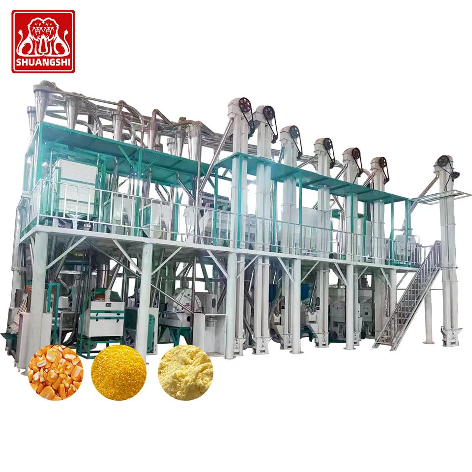 Полностью автоматизированный комплекс по переработке кукурузы