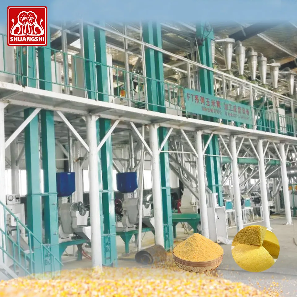 Полностью автоматизированный комплекс по переработке кукурузы 2