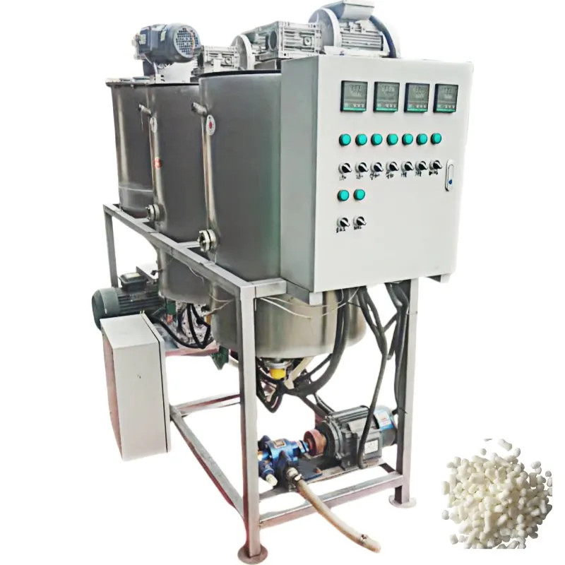 Полностью автоматическая линия для сапонификации жиров и машина для производства мыльных макарон 6