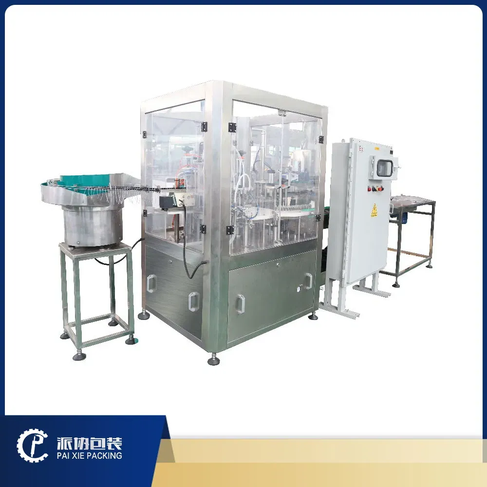 Полностью автоматическая машина для заполнения, укупорки и маркировки продуктов 4