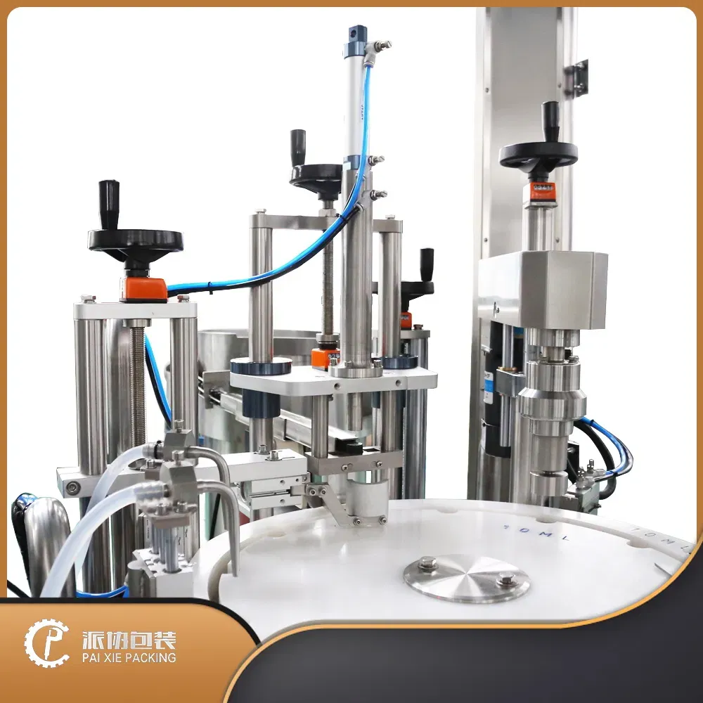 Полностью автоматическая машина для заполнения, укупорки и маркировки продуктов 6