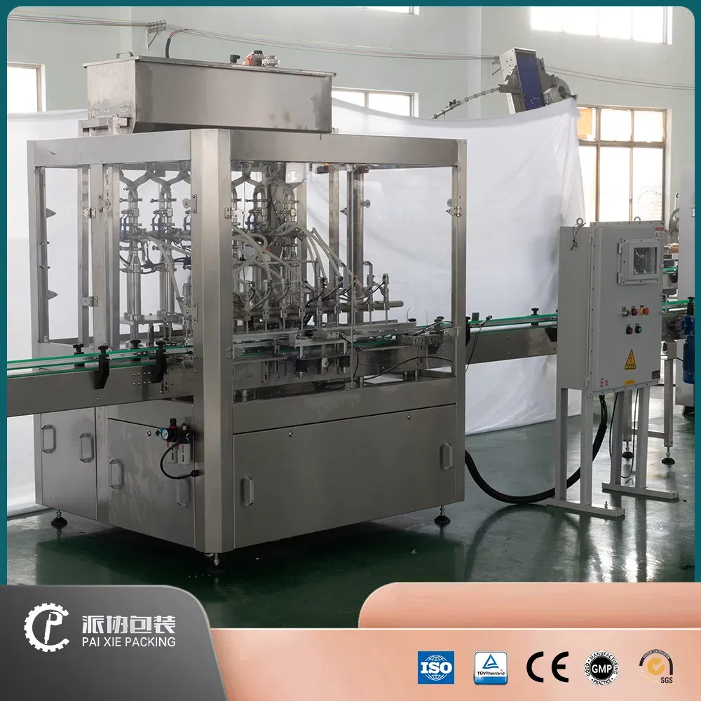 Полностью автоматическая машина для заполнения, укупорки и маркировки продуктов 2