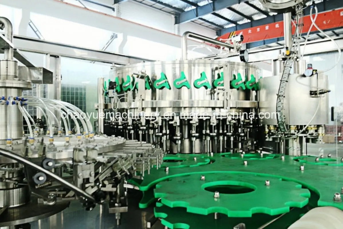 Полностью автоматическая машина для розлива и укупорки стеклянных бутылок 5