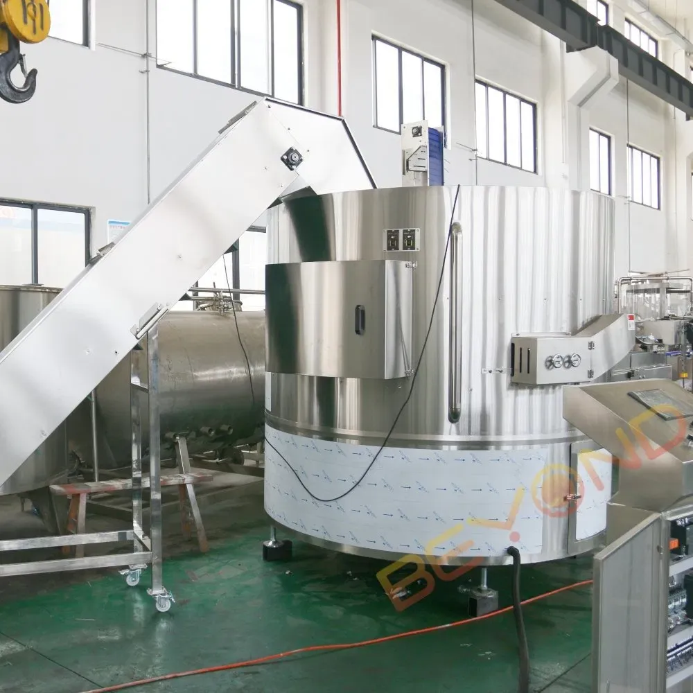 Полностью автоматическая высокотехнологичная машина для расфасовки чистой питьевой минеральной воды в пластиковые бутылки 6