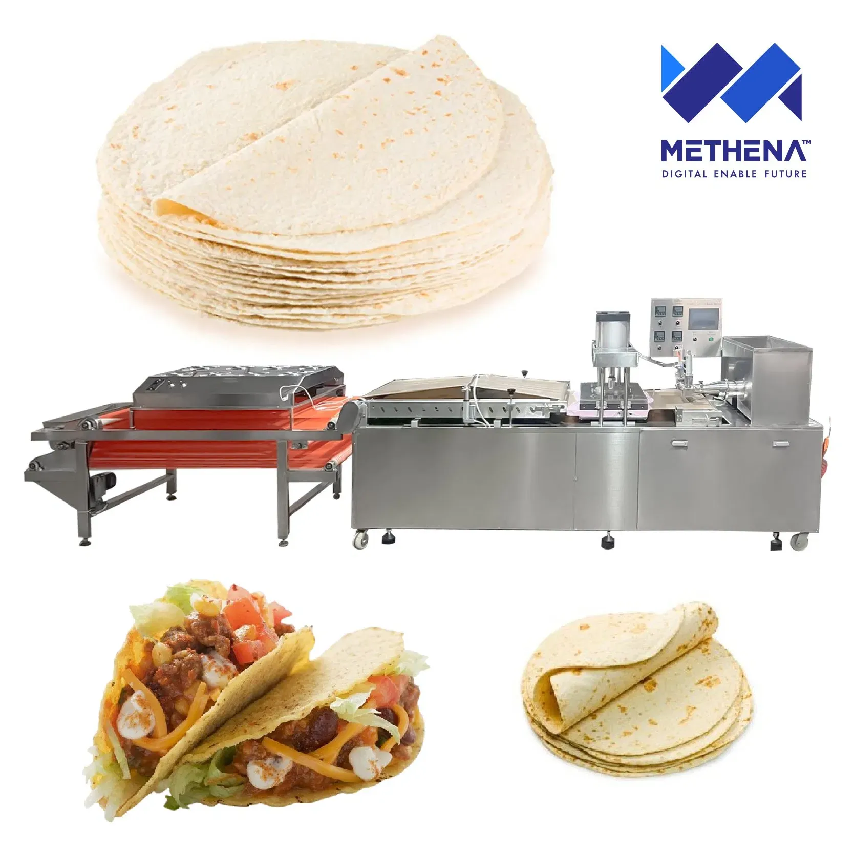 Полностью автоматическая промышленная машина для приготовления хлеба из джовара