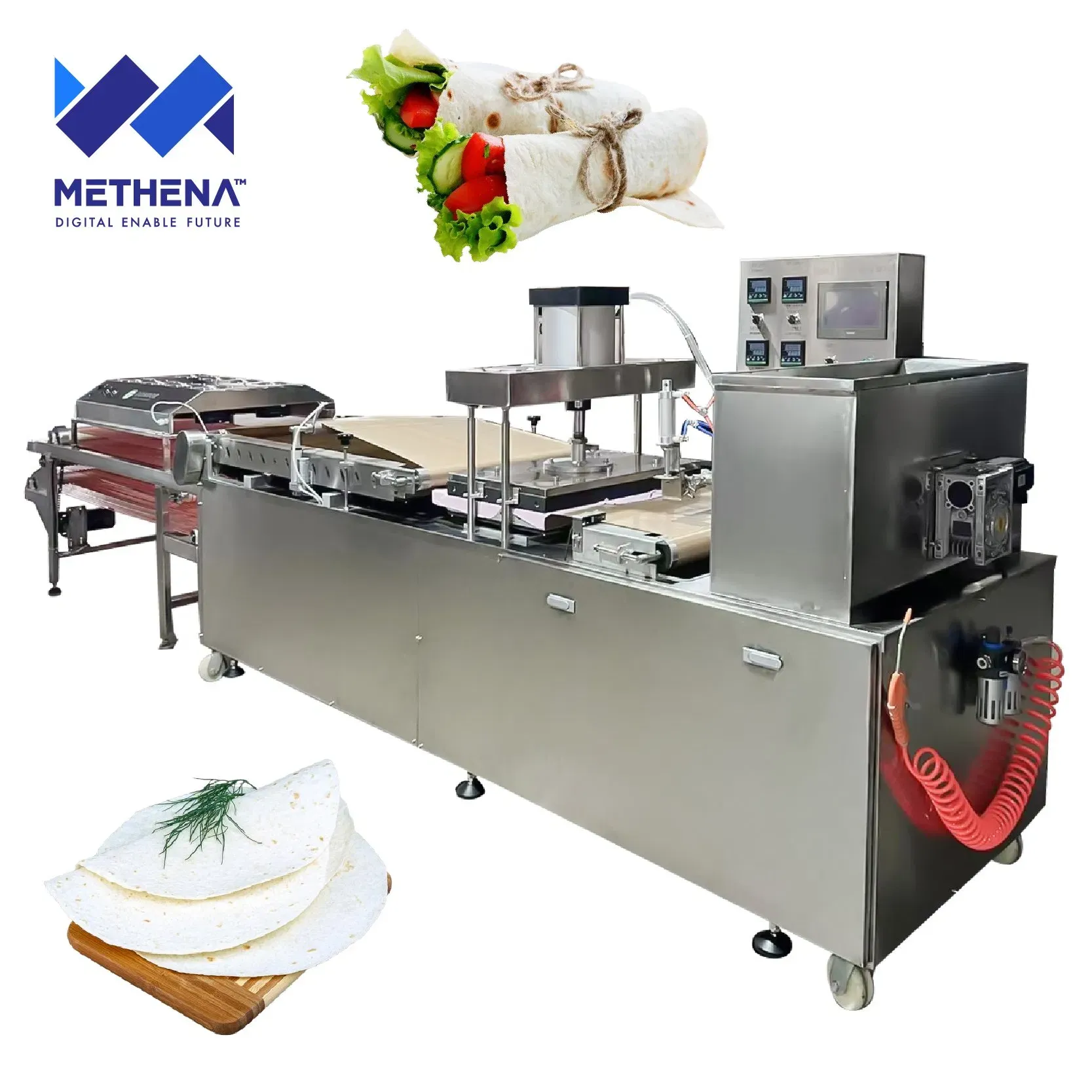 Полностью автоматическая промышленная машина для приготовления хлеба из джовара 2