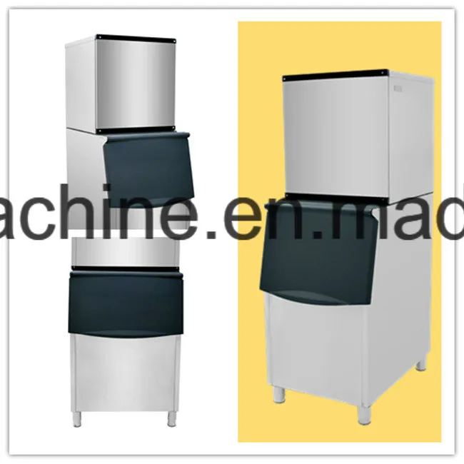Автоматическая машина для льда большой ёмкости с 2 тоннами кубиков льда 5