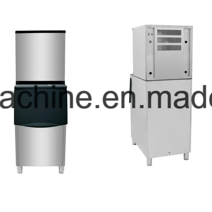 Автоматическая машина для льда большой ёмкости с 2 тоннами кубиков льда 6