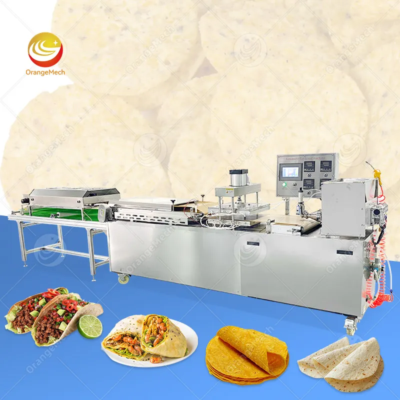 Автоматическая машина для производства мексиканских кукурузных мучных тортиль