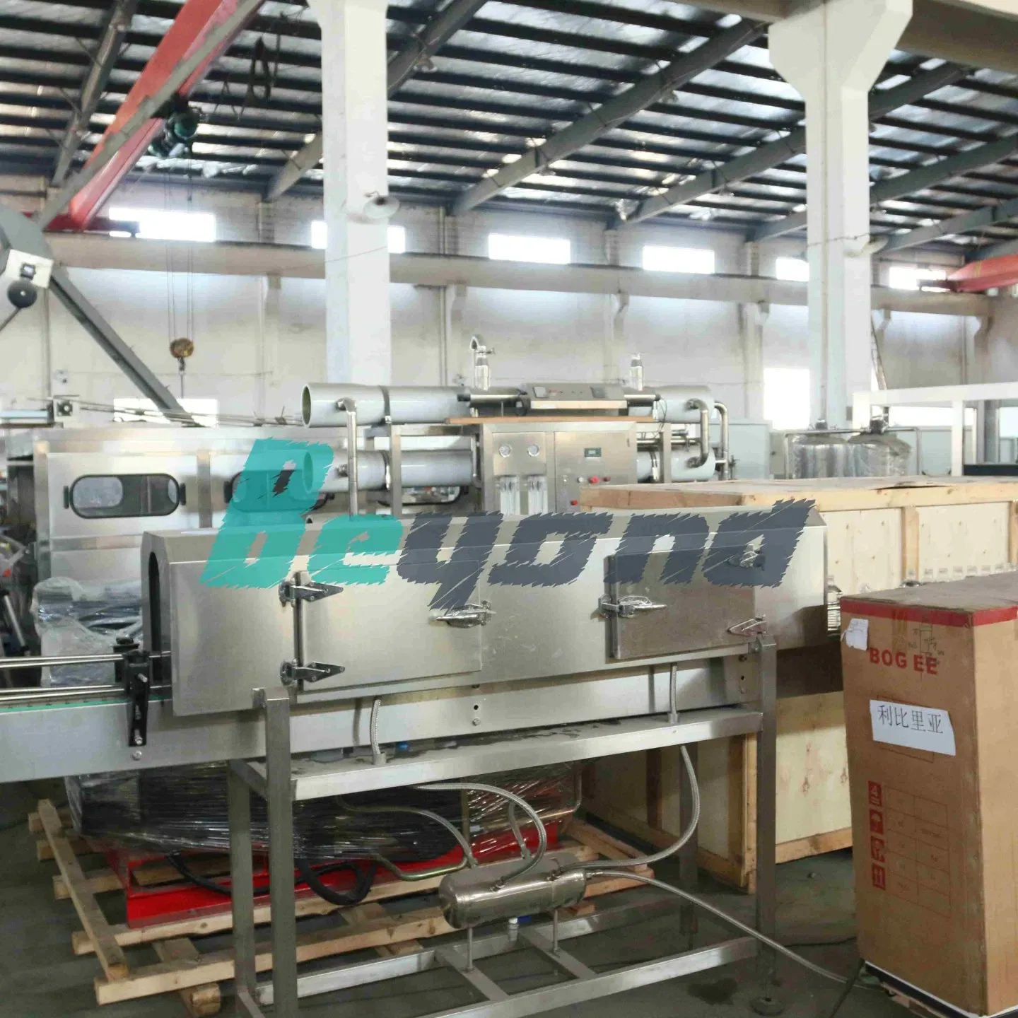 Полностью Автоматическая Производственная Линия для Розлива и Упаковки Небольших Бутылок с Минеральной и Очищенной Водой 3