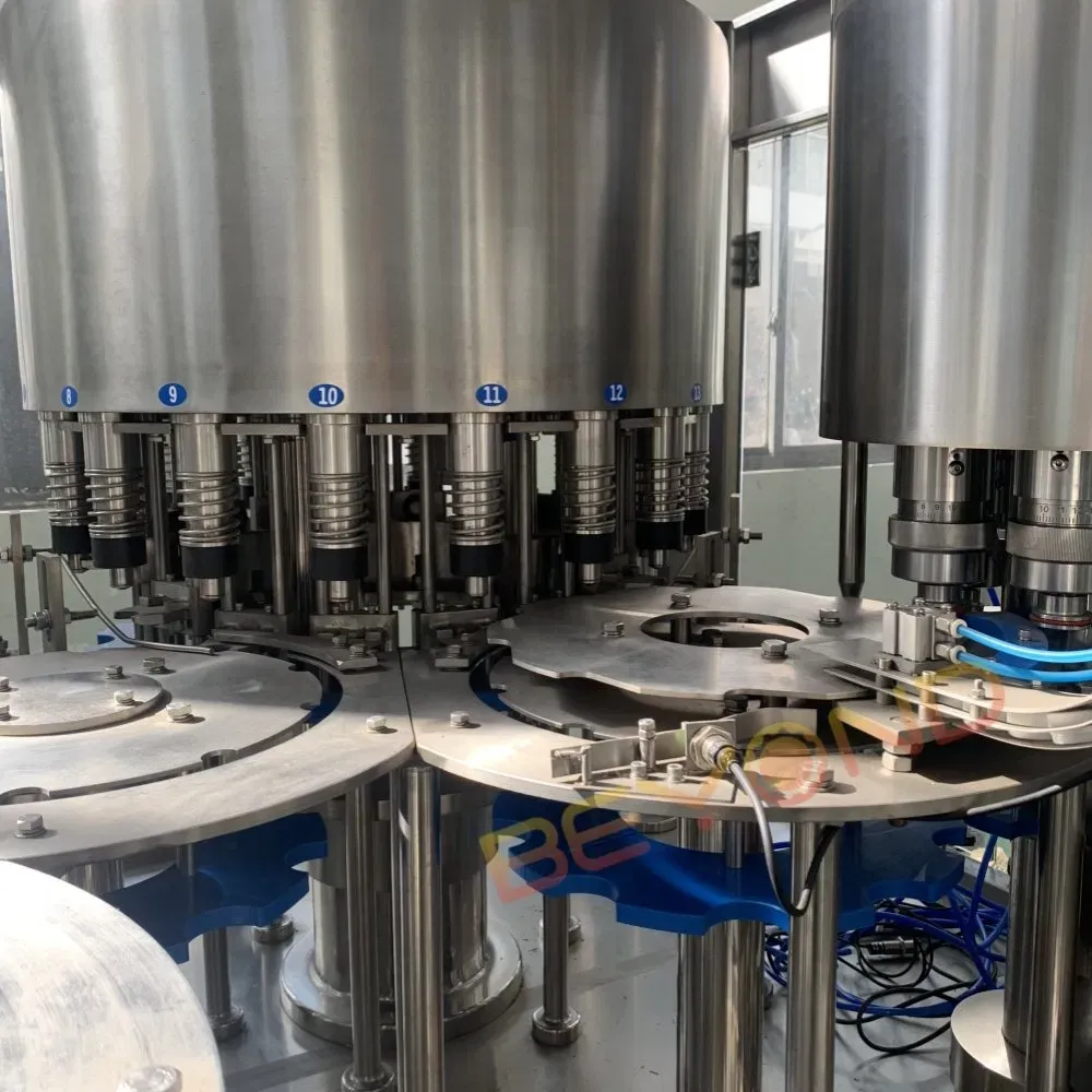 Полностью автоматическая машина для розлива и укупорки бутылок с водой BY-250403 3