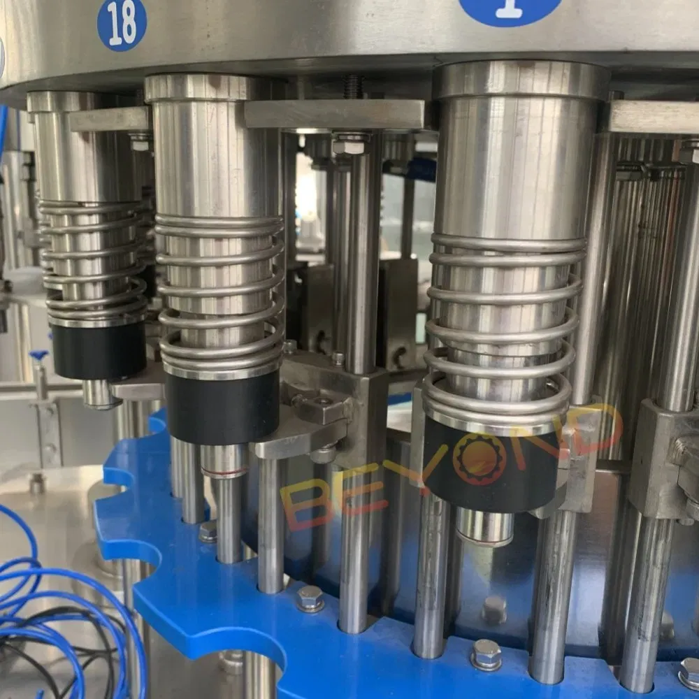 Полностью автоматическая машина для розлива и укупорки бутылок с водой BY-250403 5