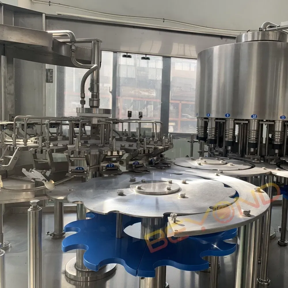 Полностью автоматическая машина для розлива и укупорки бутылок с водой BY-250403 6