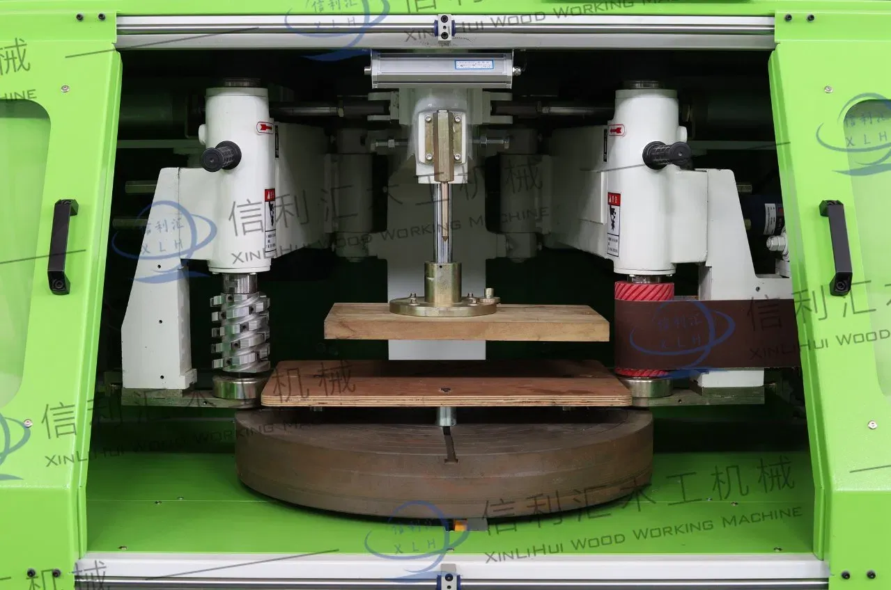 Полностью закрытый автоматический копировальный фрезерный станок с двумя шпинделями для деревообработки с функцией шлифовки 6