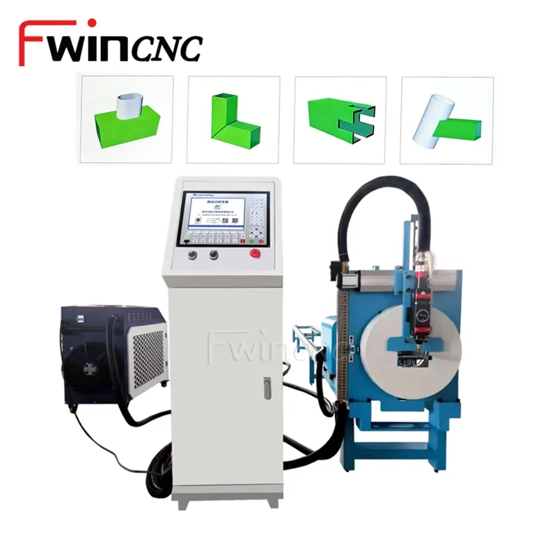 Профессиональный 6м Металлический Трубный Волоконный Лазерный Резак с Умным Нестингом