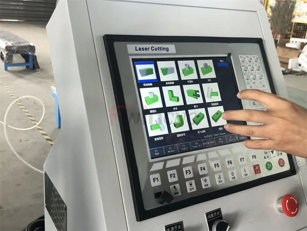 Профессиональный 6м Металлический Трубный Волоконный Лазерный Резак с Умным Нестингом 5