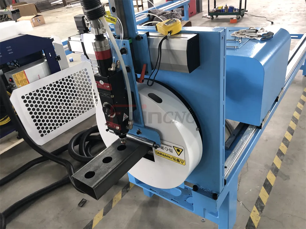 Профессиональный 6м Металлический Трубный Волоконный Лазерный Резак с Умным Нестингом 2