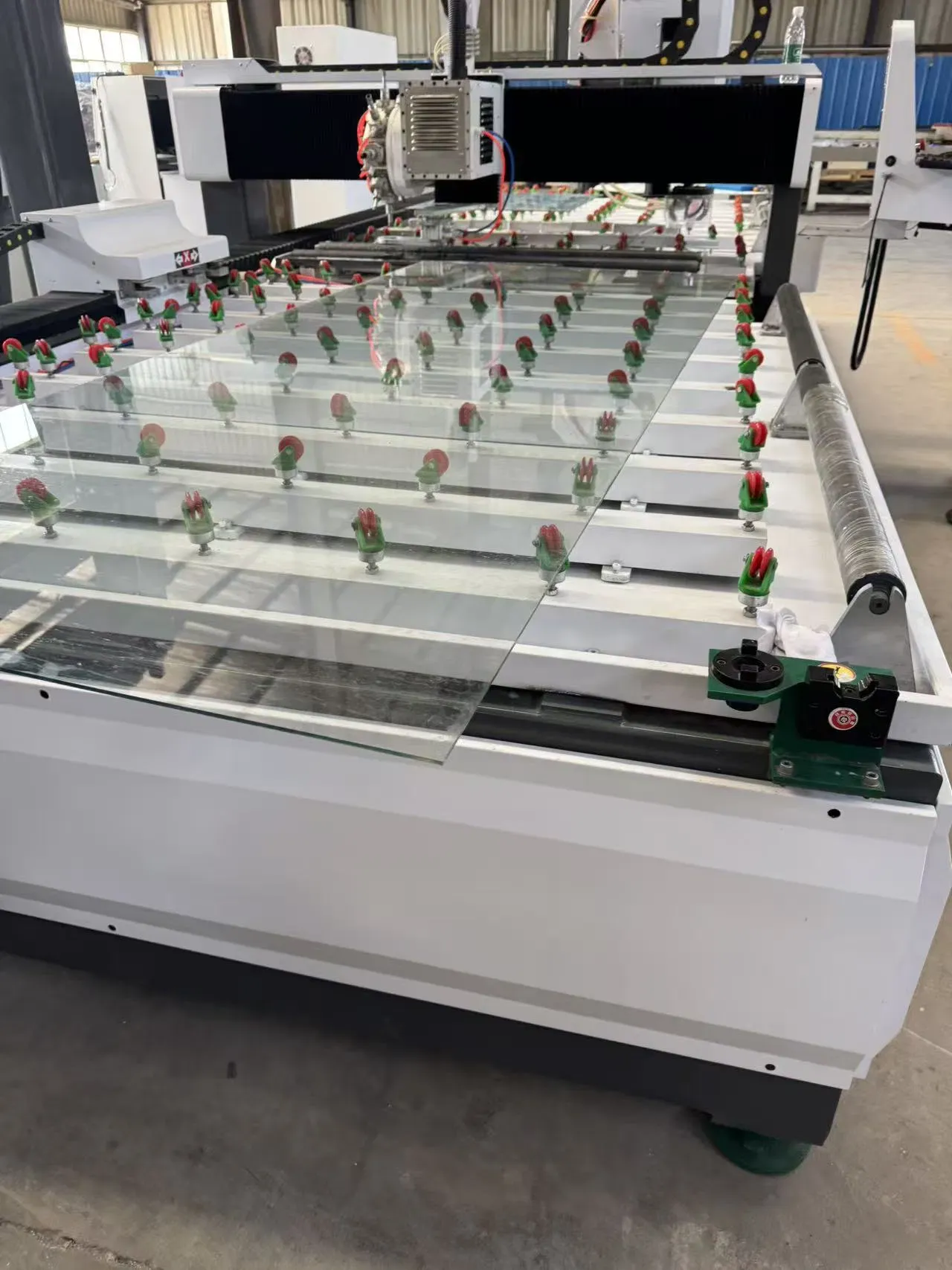 Машина для резки и фрезерования стекла ZXLB-ZX1200 6