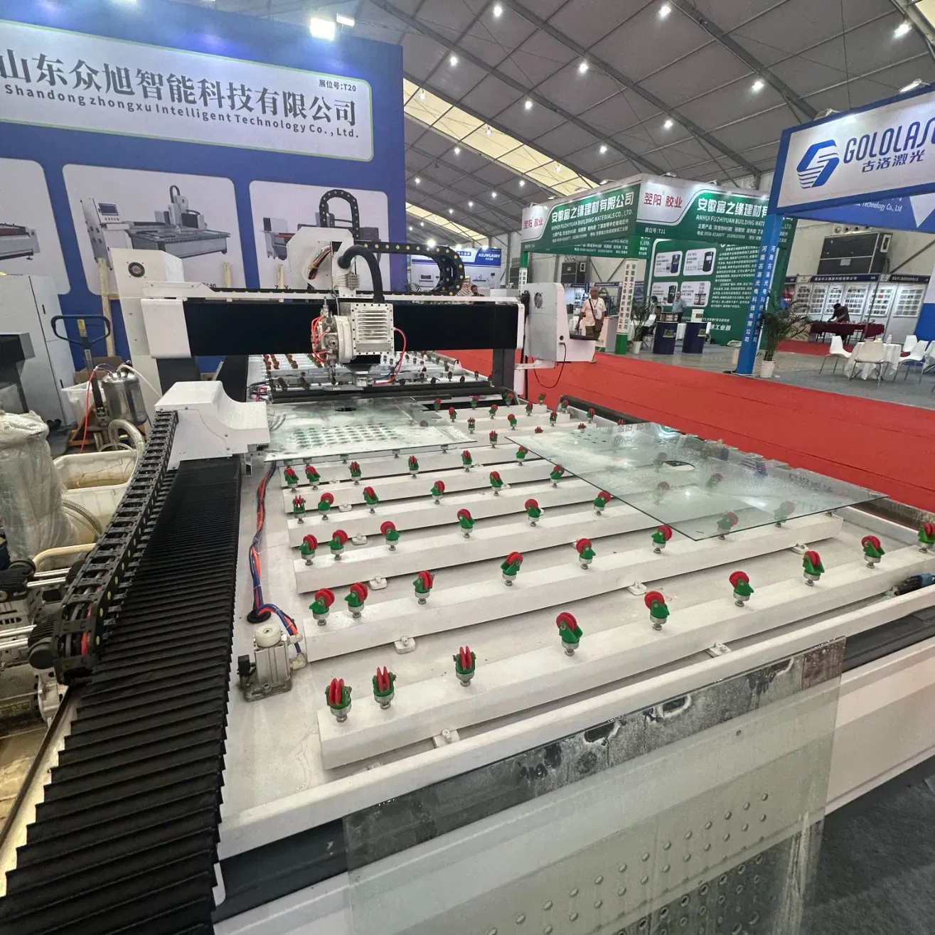 Машина для резки и фрезерования стекла ZXLB-ZX1200 5