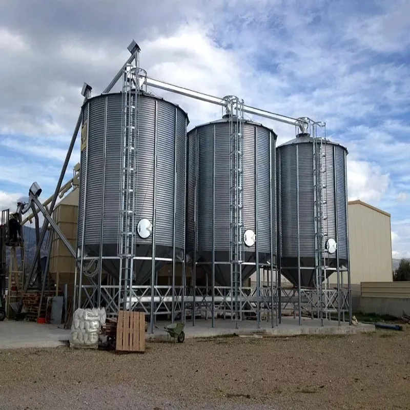 Гальванизированный нержавеющий стальной силос для хранения семян 3