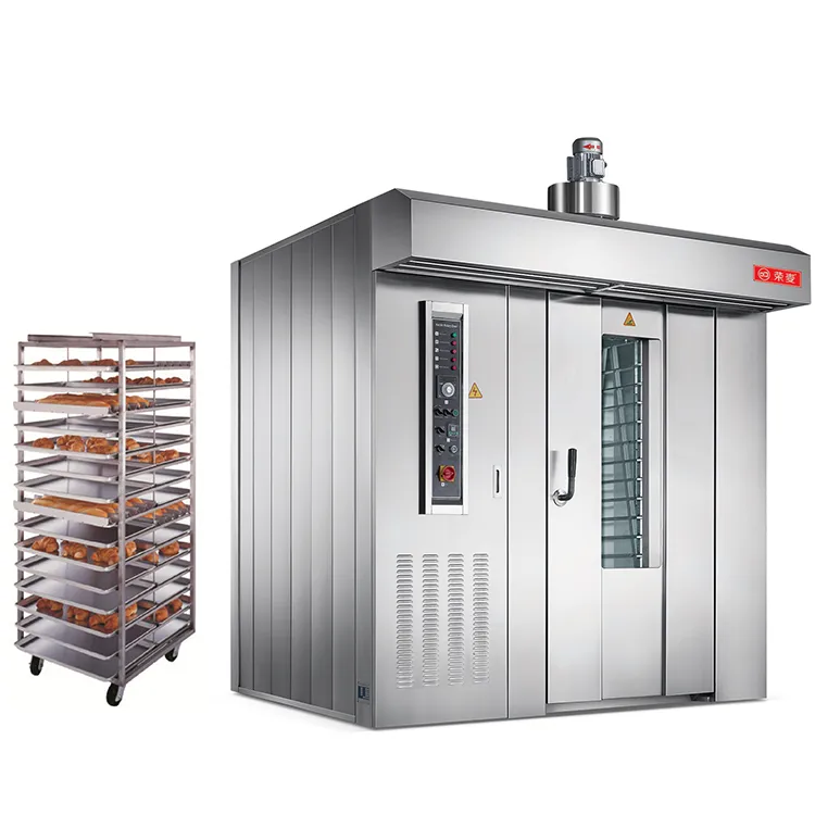Промышленный роторный духовой шкаф для пекарни 2