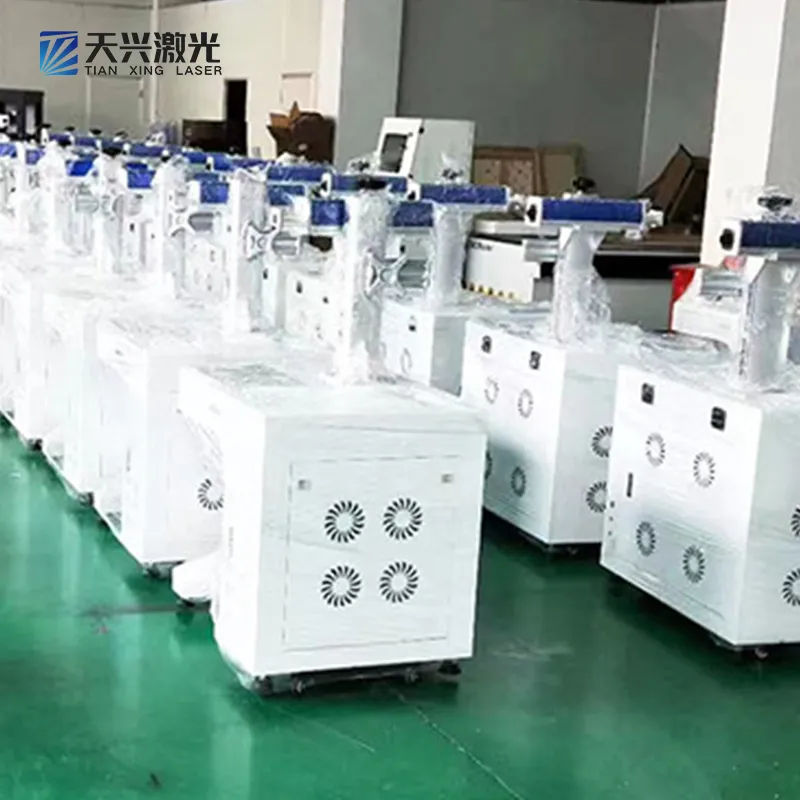 Профессиональная CO2 лазерная маркировка машины для стеклянных бутылок, акрила и дерева 3