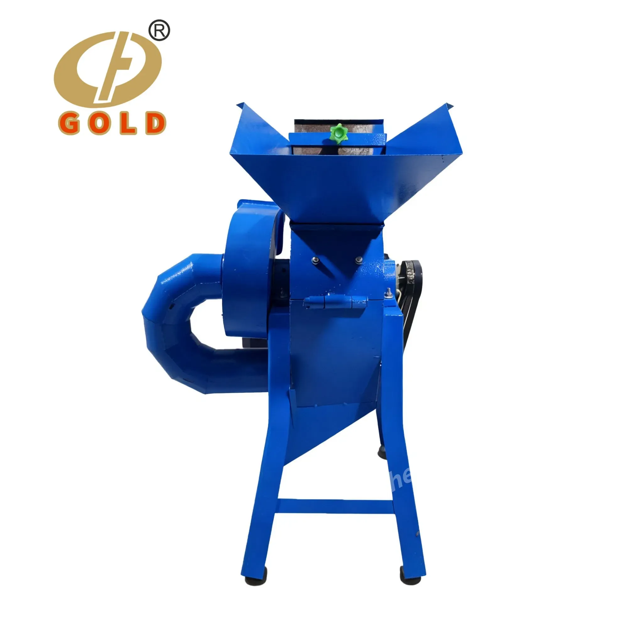 Золотая тяжелая молотковая дробилка для кукурузы, рисовой шелухи, маиса, промышленного класса, машина для измельчения кормов 4