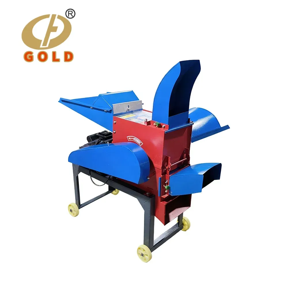 Золотая высокоемкая сельскохозяйственная техника для дробления корма для кроликов, коз и овец 2