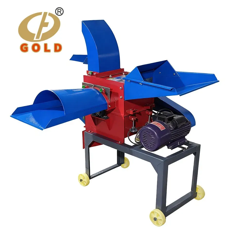 Золотая высокоемкая сельскохозяйственная техника для дробления корма для кроликов, коз и овец 3