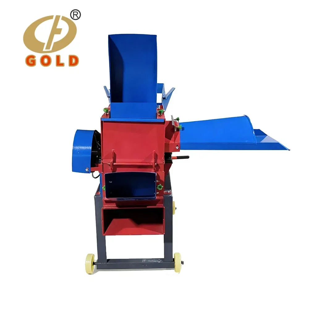 Золотая высокоемкая сельскохозяйственная техника для дробления корма для кроликов, коз и овец 6