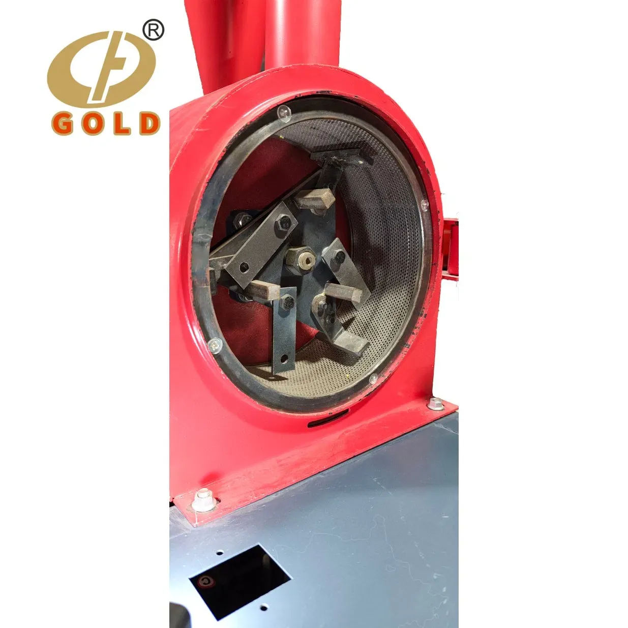 Золотая высокоэффективная самоотсасывающая зерновая дробилка 5