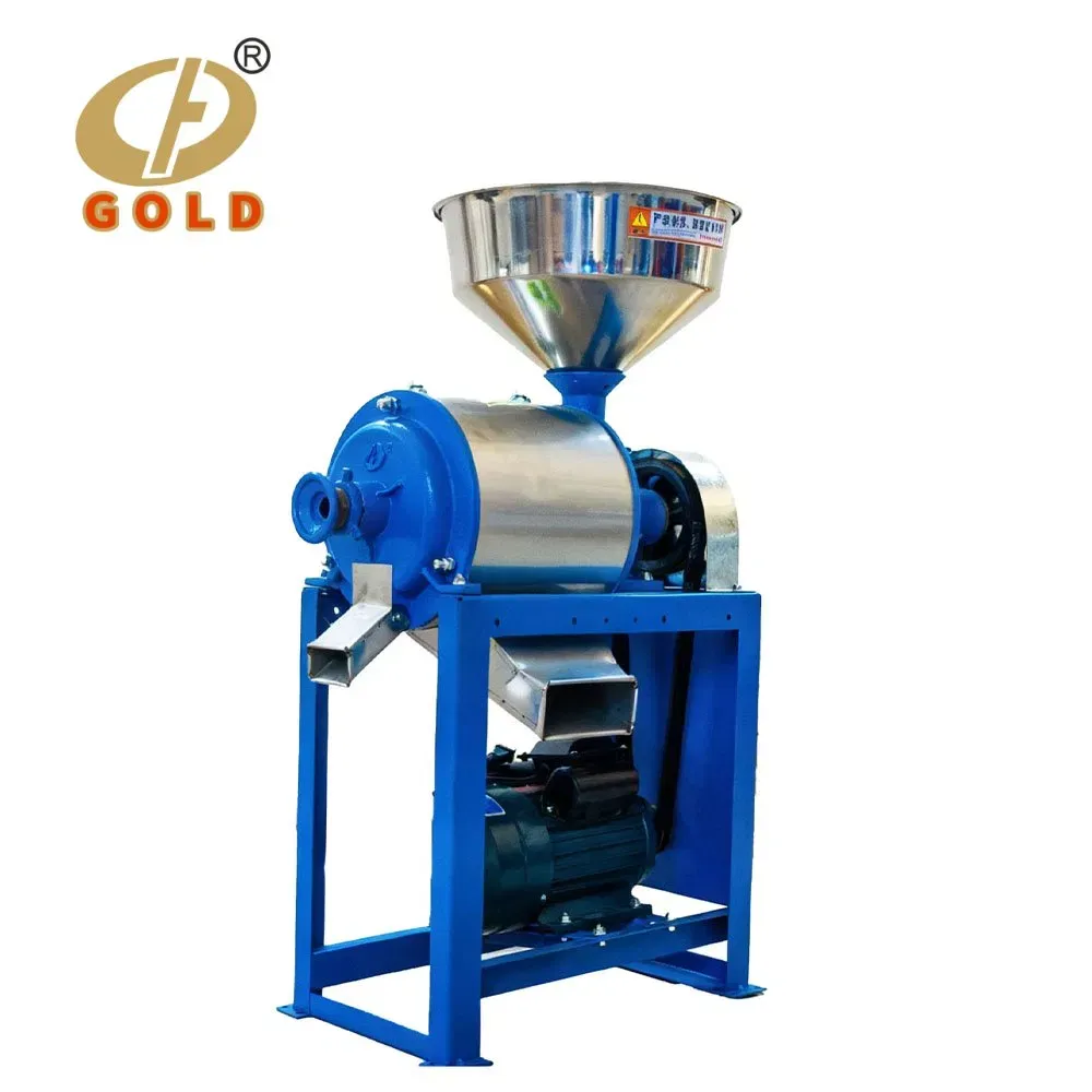 Золотая домашняя мельница для муки, многофункциональная маленькая мельница из нержавеющей стали для производства муки